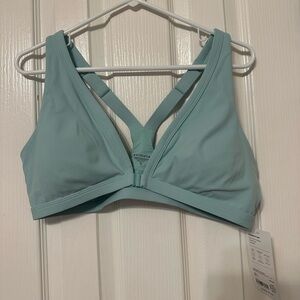 Athleta Harmony bra aqua